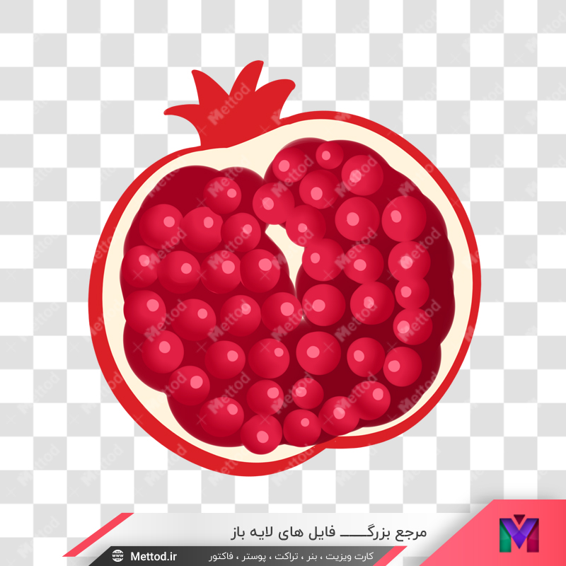 delicious-fruit-pomegranate-png عکس png کارتونی انار