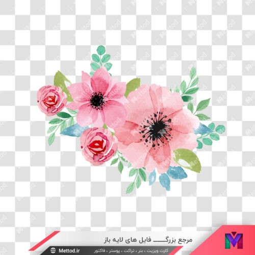 عکس png گل طرح 135