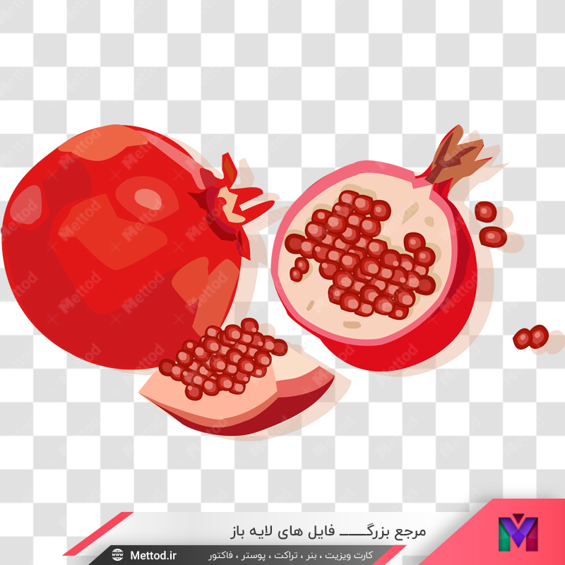 Pomegranate-png-2 عکس png انار طرح 255