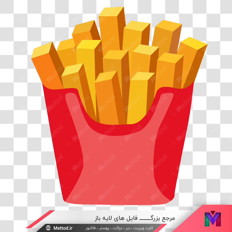 french-fries-png عکس png سیب زمینی سرخ کرده طرح 268