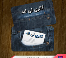 کارت ویزیت فروشگاه لی طرح 956
