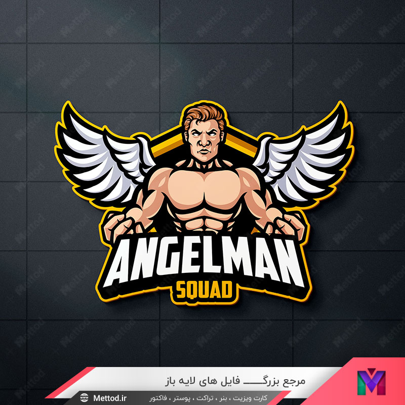 Angelman-logo لوگو پرورش اندام