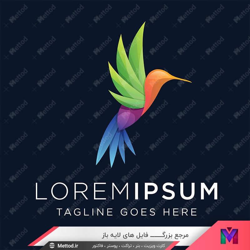 bird-logo-1 لوگو پرنده طرح 518