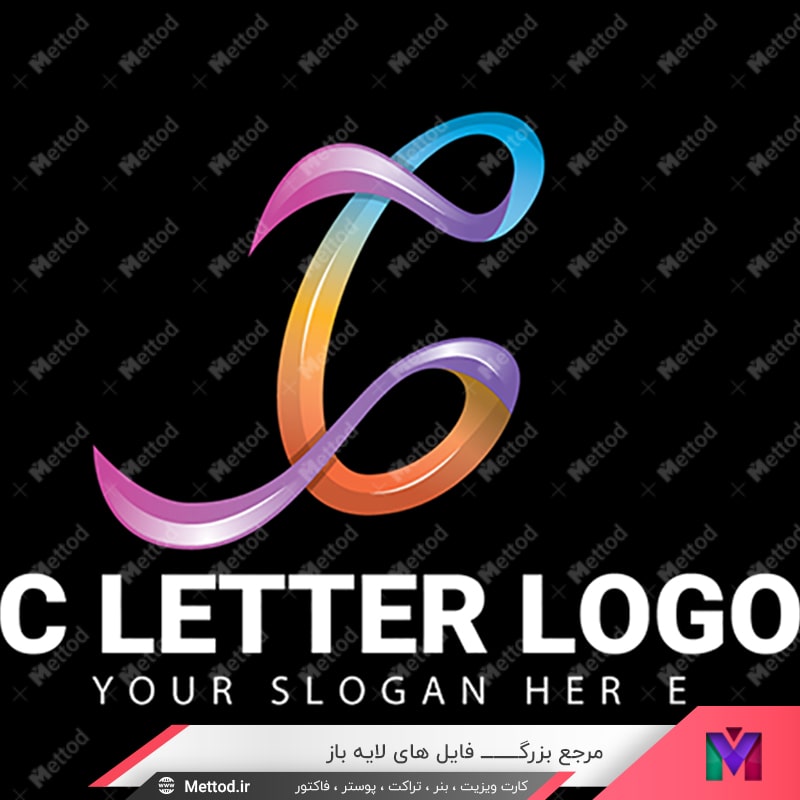 c-letter-logo لوگو حرف c طرح 528