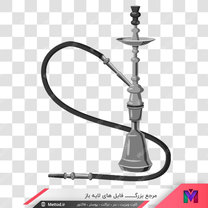 hookah-vector-84 وکتور قلیان